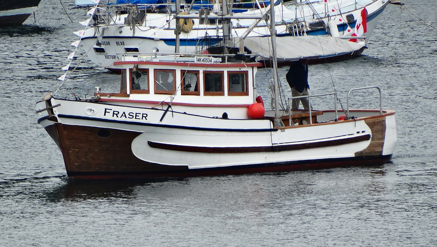 The Fraser in Silva Bay